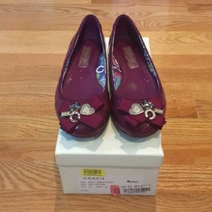 Coach Berry Patent Leather Flats in Size 8.5M